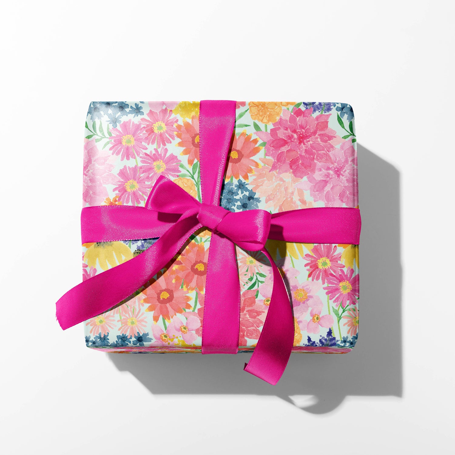 Bright Wildflowers Gift Wrap | Bright Floral Wrapping Paper - Salt &amp; Creek