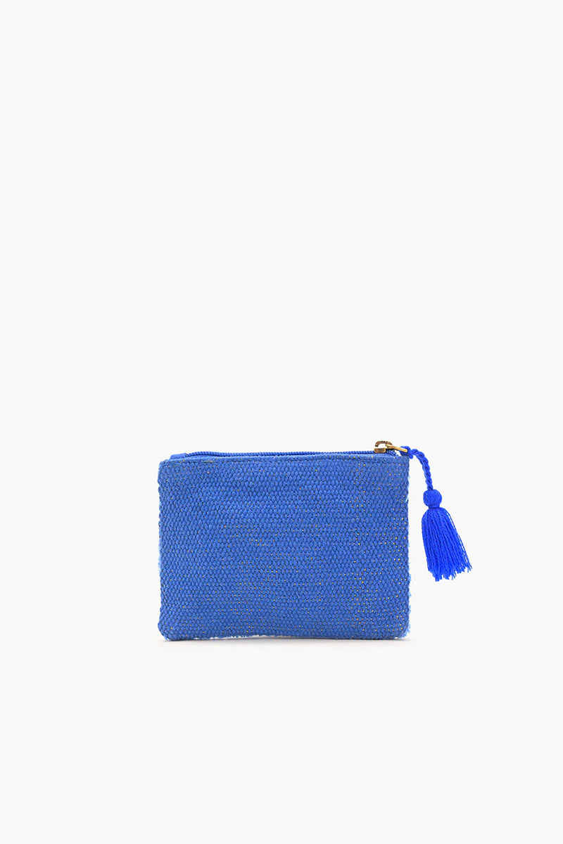 Blue Symbolic Mini Pouch - Salt &amp; Creek