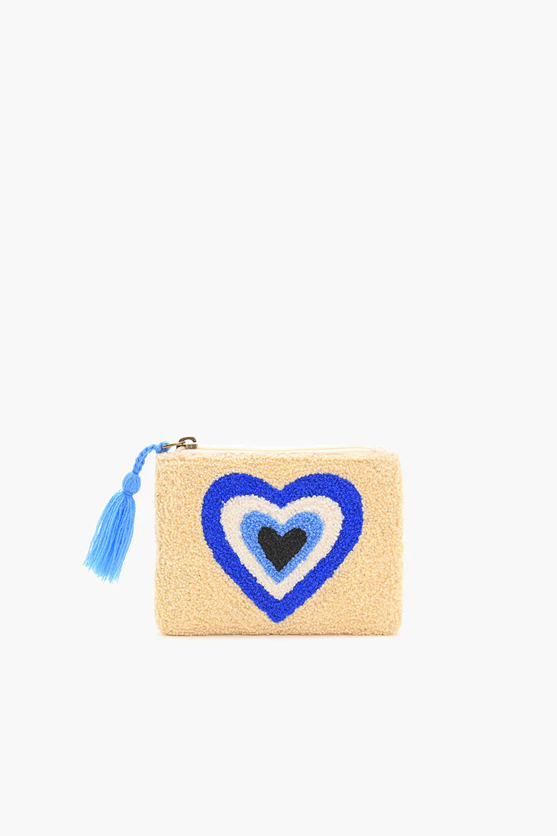 Blue Symbolic Mini Pouch - Salt &amp; Creek