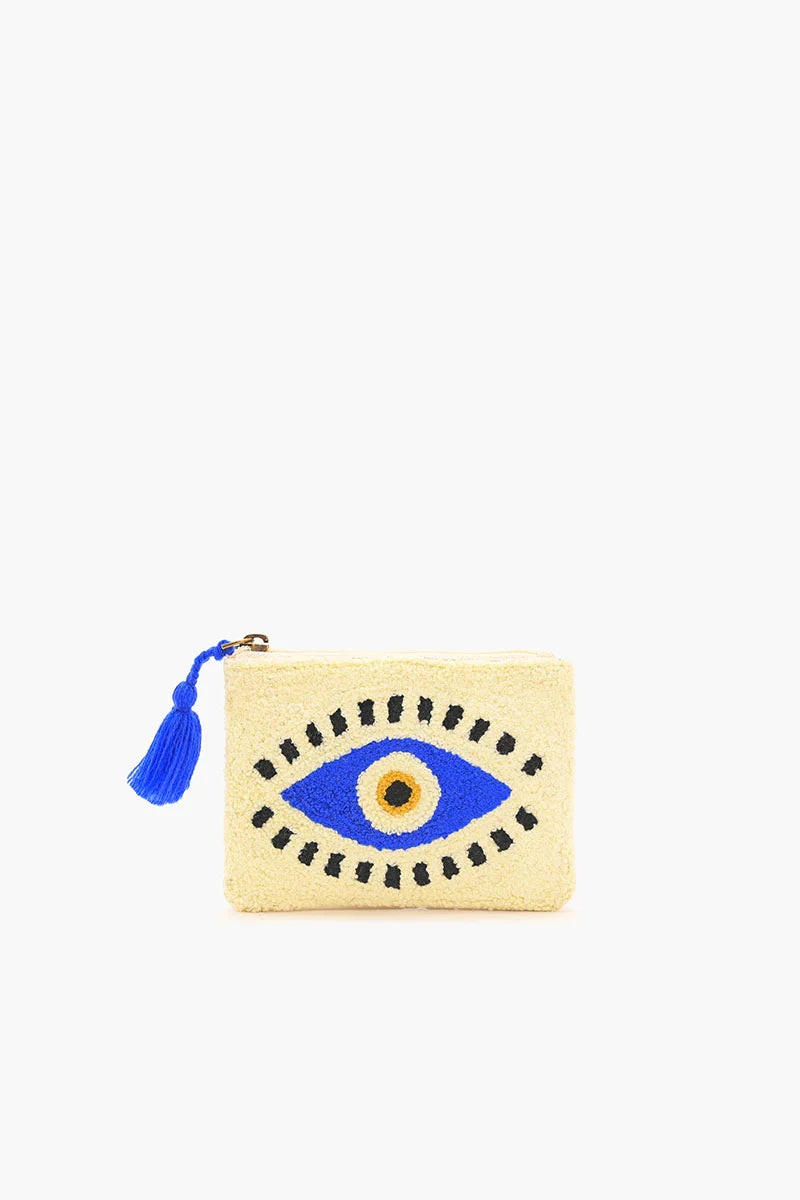 Blue Symbolic Mini Pouch - Salt &amp; Creek
