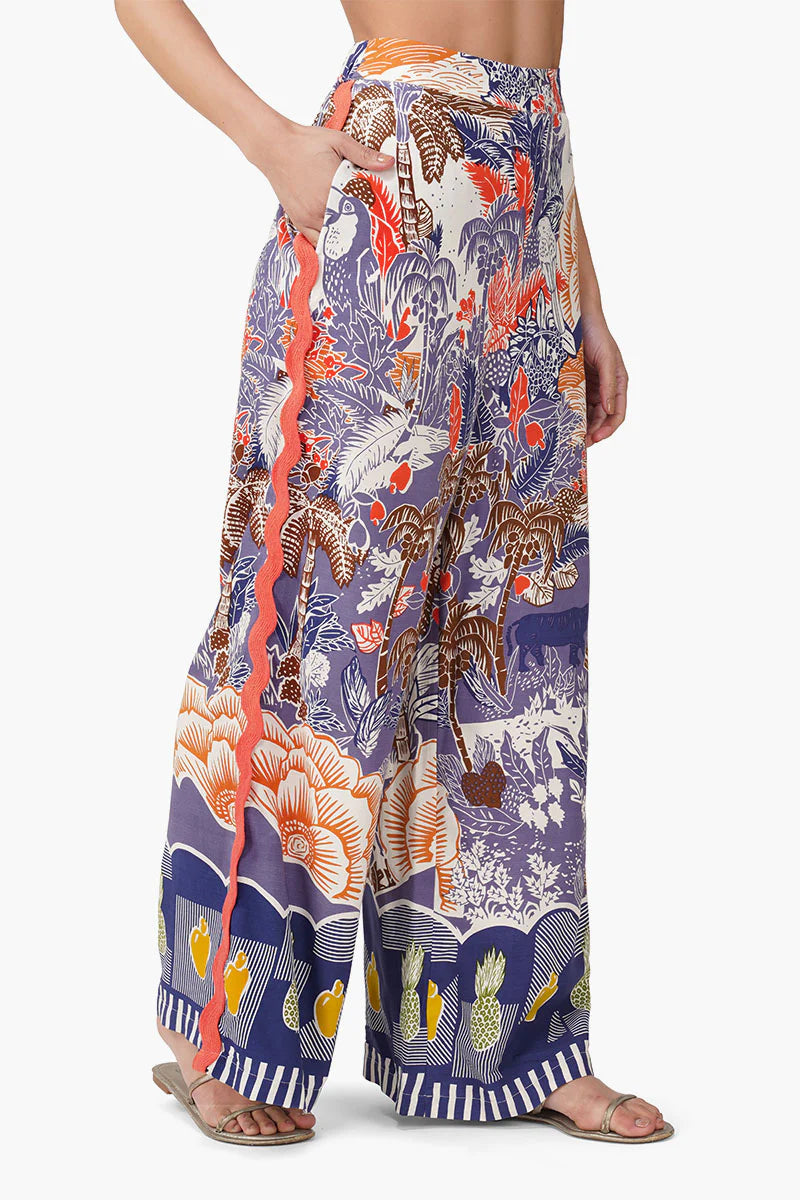 Taste of Tropics Flaired Pants