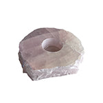 Aura Rose Quartz Candle Holder - Salt &amp; Creek