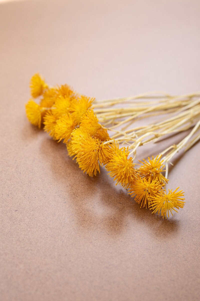 Artificial Yellow Mini Flower Bundle - Salt &amp; Creek