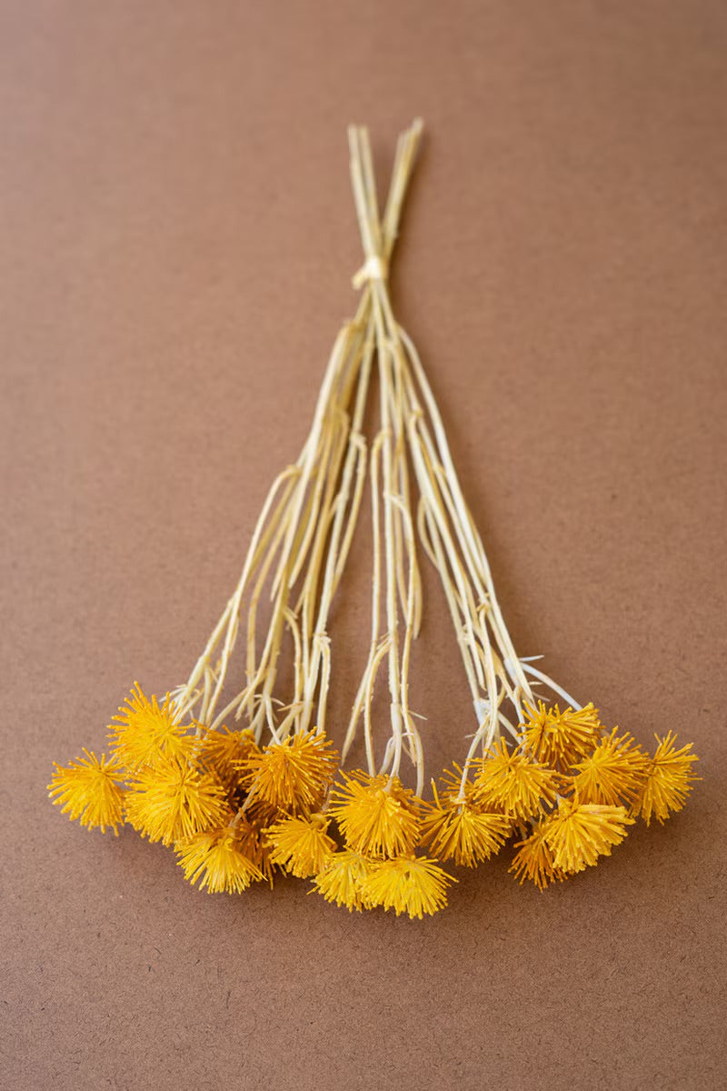 Artificial Yellow Mini Flower Bundle - Salt &amp; Creek
