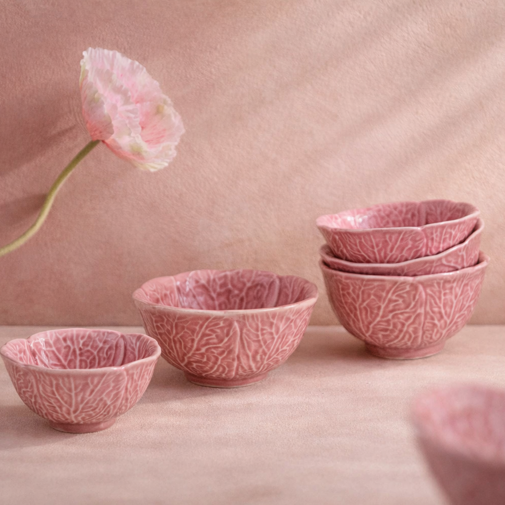 Ma Choupette Stoneware Prep Bowl ~ Set of 4 in Rose - Salt &amp; Creek