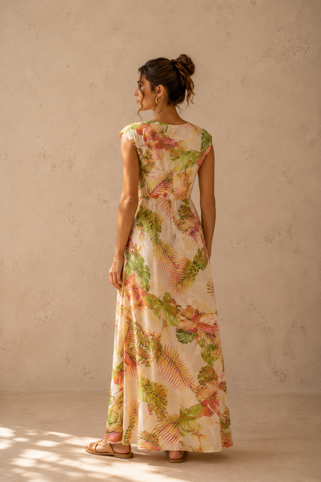 Tropic Printed Maxi Dress