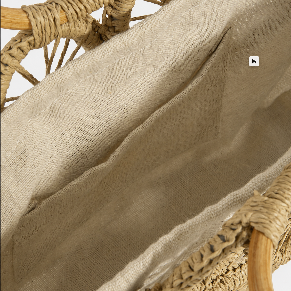 Open Circle Weave Straw Tote Bag - Salt &amp; Creek