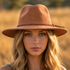 Wide Brim Braided Tassel Fedora Hat - Salt & Creek