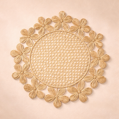 Flowers Around Placemat - Salt &amp; Creek