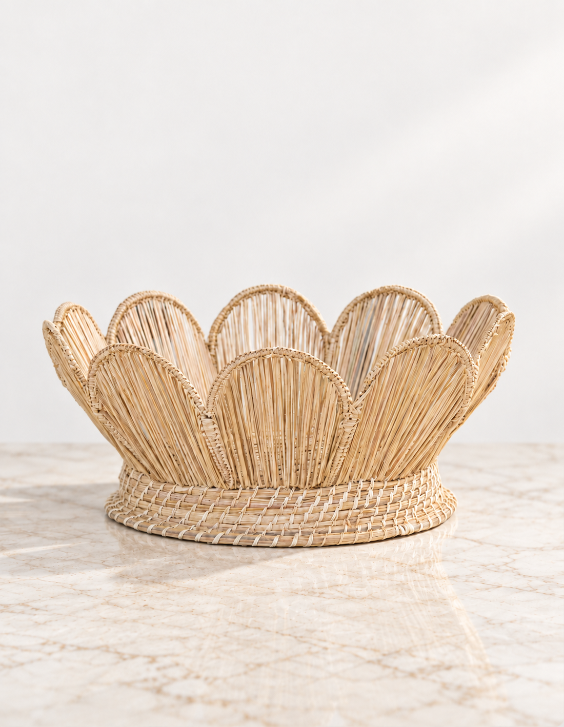Scallop Fruit Basket