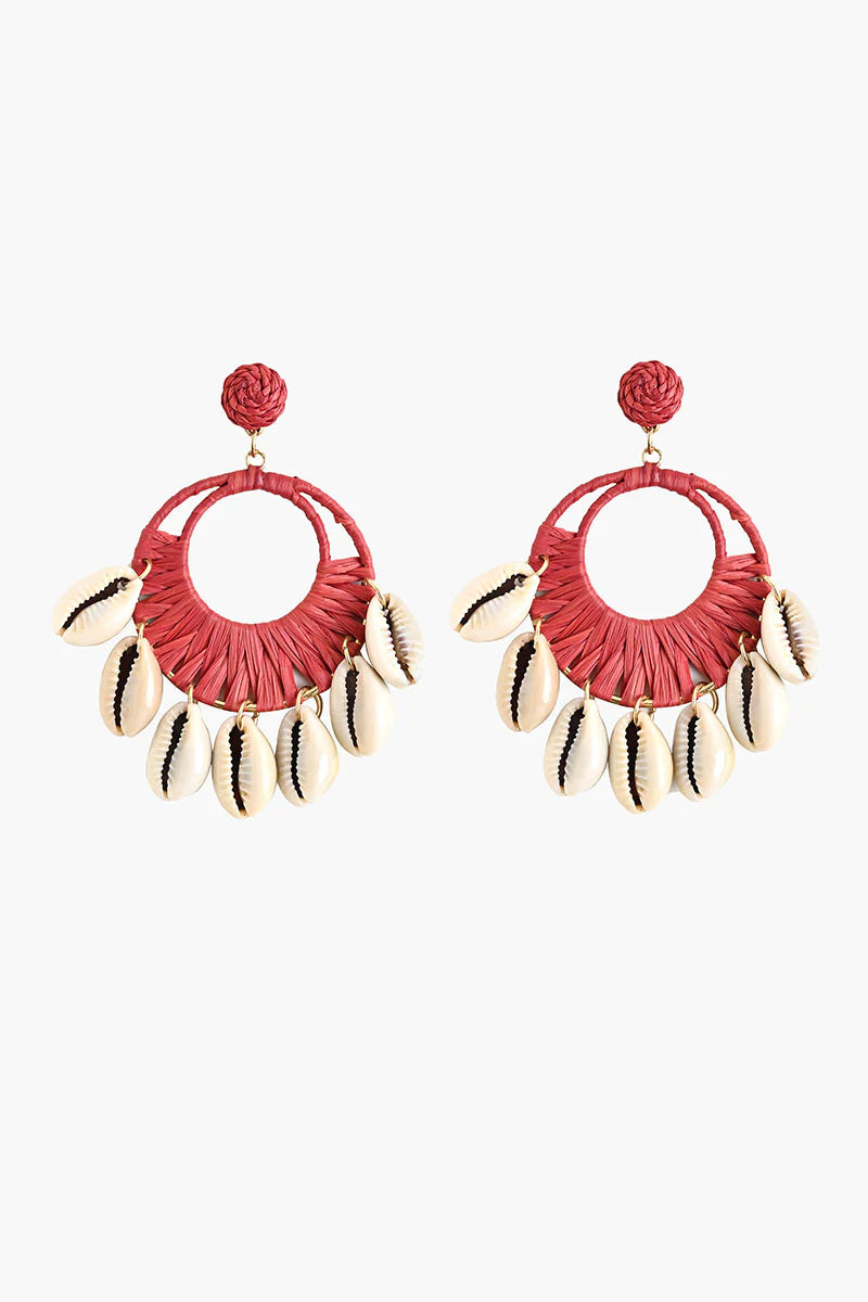 Seashell Hoop Earrings - Salt & Creek