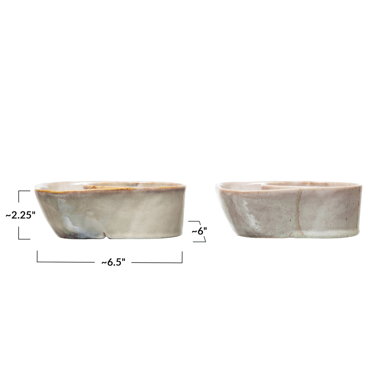 Jisella Cracker and Soup Bowl-2 Colors