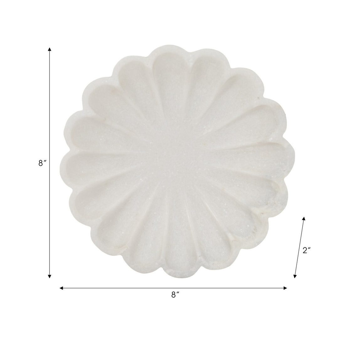 Marble Flower Tray