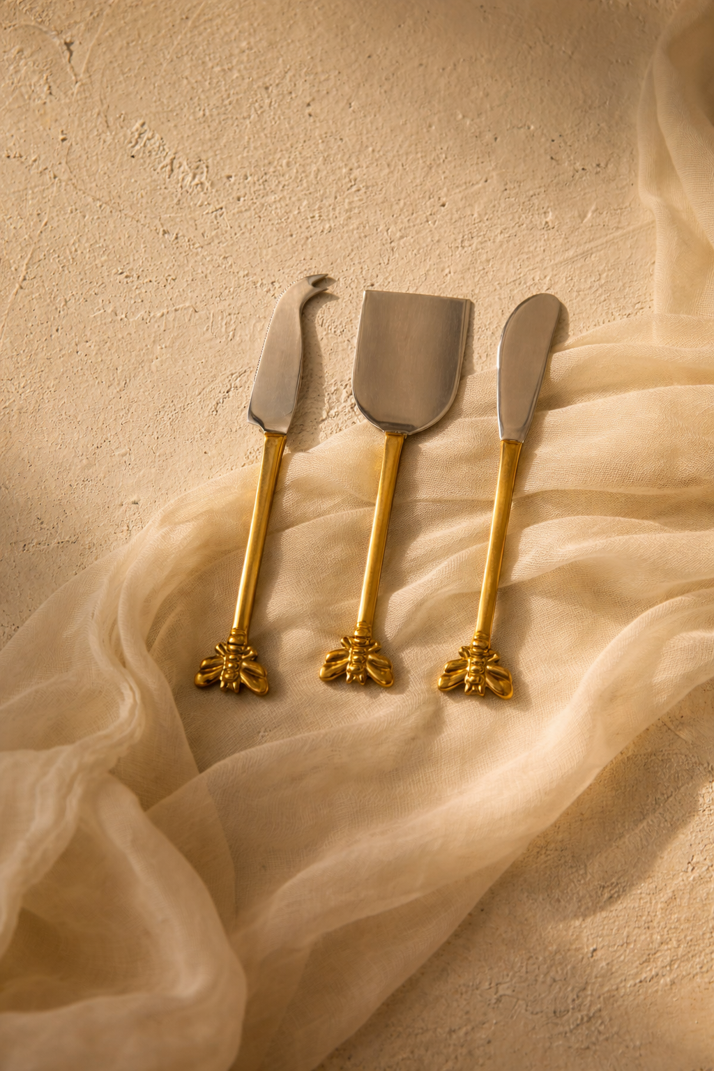 Honeybee Cheese Knives - Salt &amp; Creek