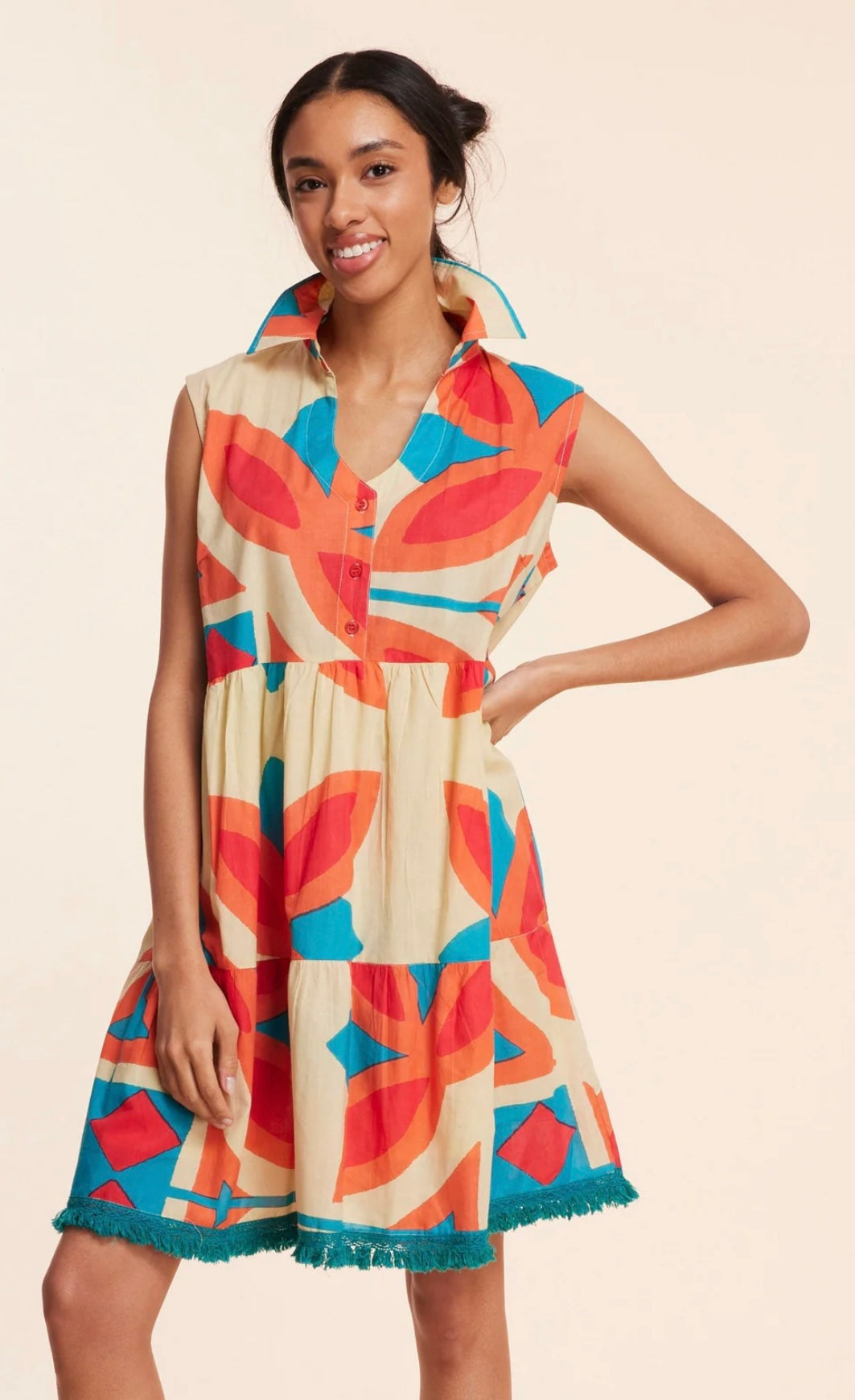Cadenza Dress in Moroccan Picturesque - Salt &amp; Creek