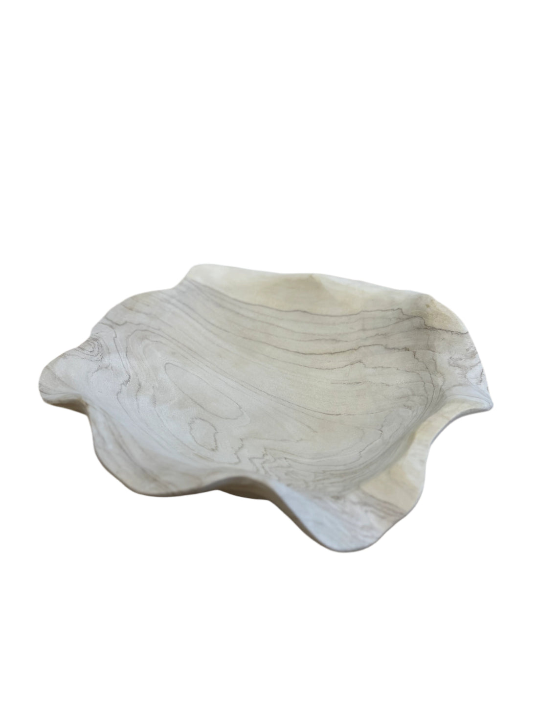 Wavy Bleached Bowl