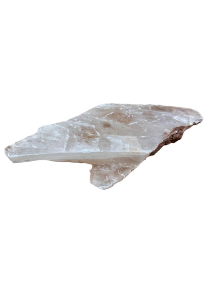 Clear Selenite Slice