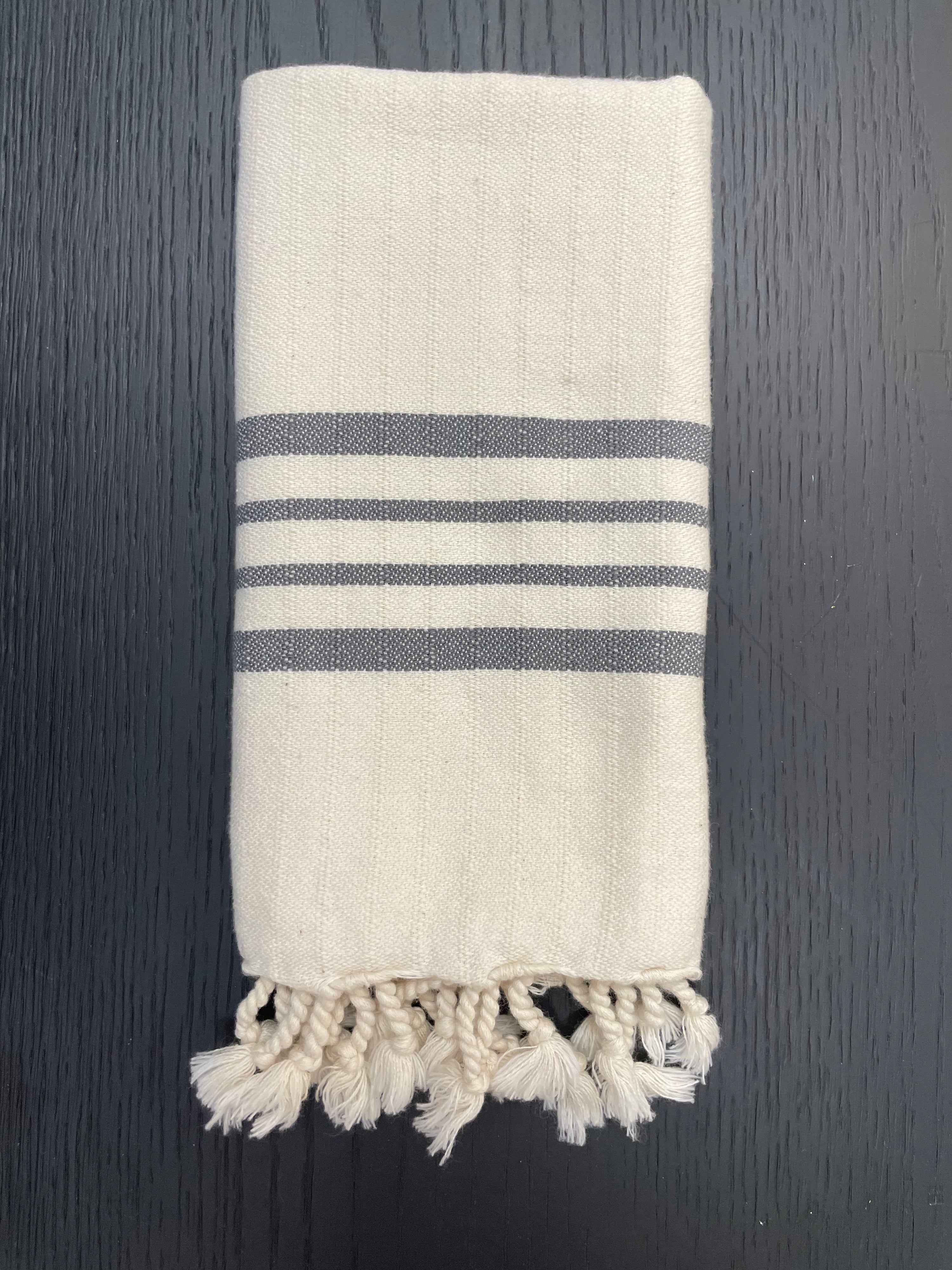 Turkish Fringe Hand Towel - Salt &amp; Creek