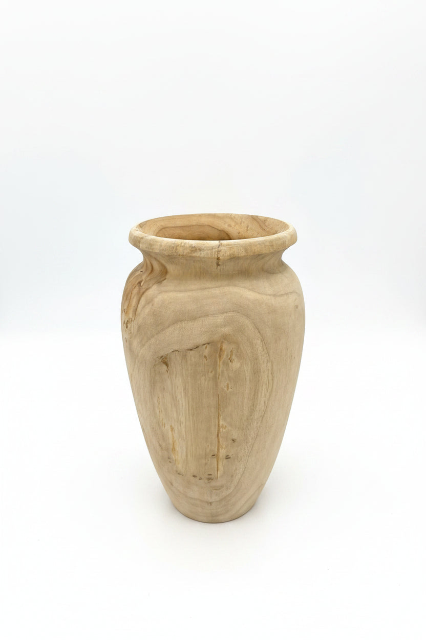 Teak Vase - Salt &amp; Creek
