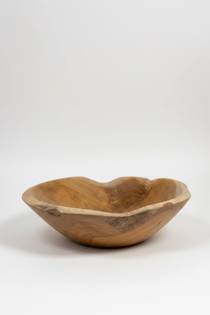 Gale Round Teak Bowl - Salt &amp; Creek