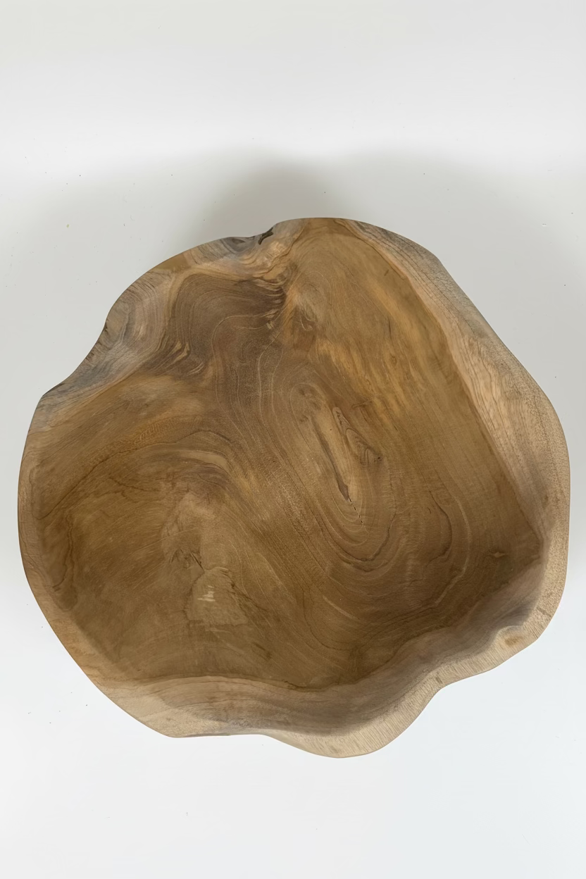 Gale Round Teak Bowl - Salt &amp; Creek
