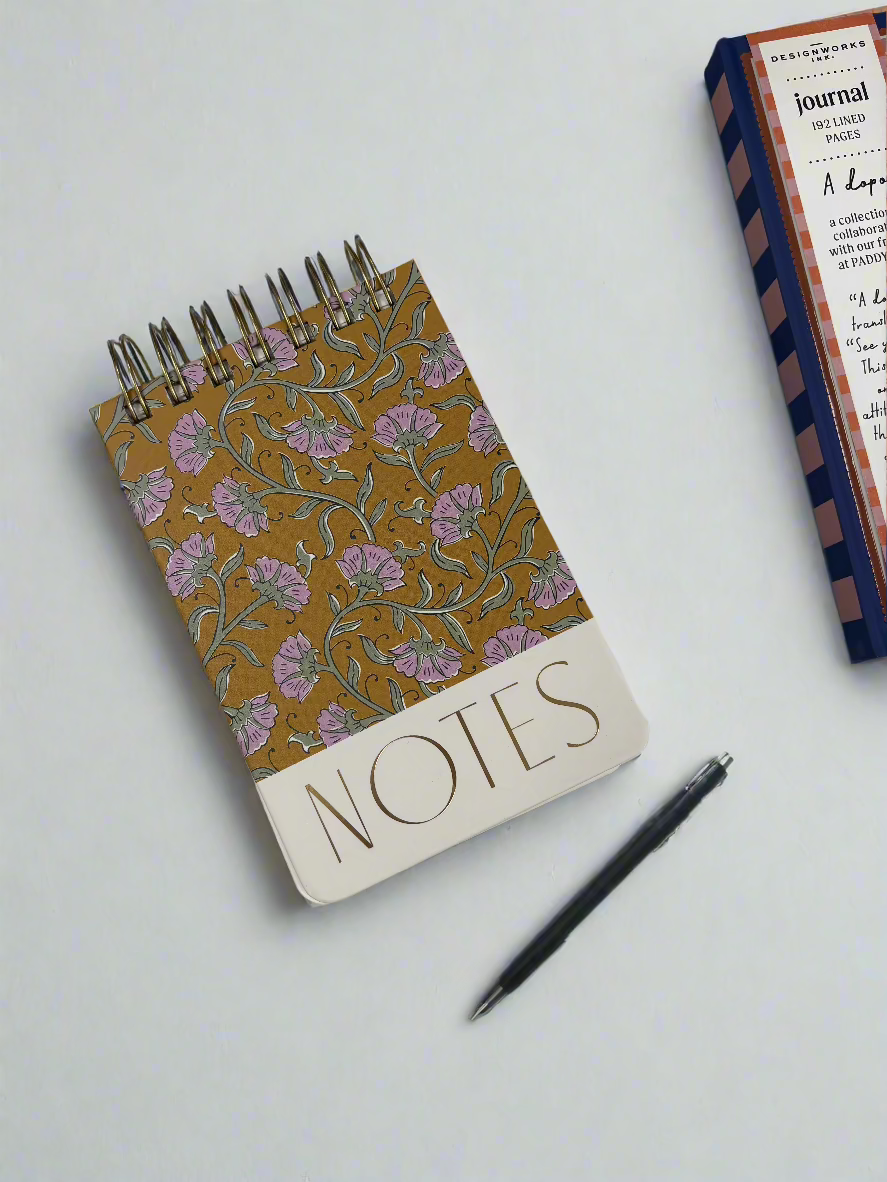 Vintage Floral Notepad