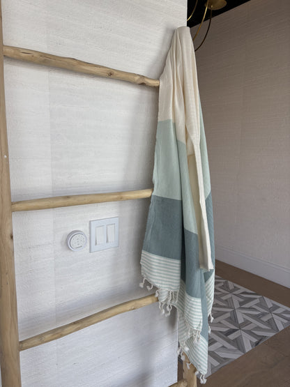 Hamam Beach Towel 39x70 with Fringe