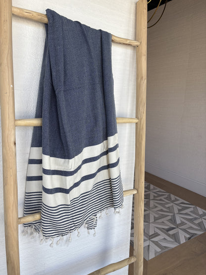 Striped Hamam Beach Towel 39x70 Inch