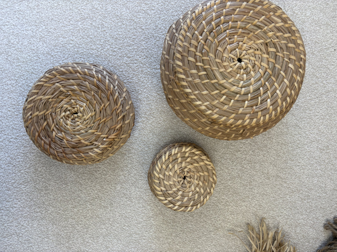 Woven Nesting Baskets (Set of 3)