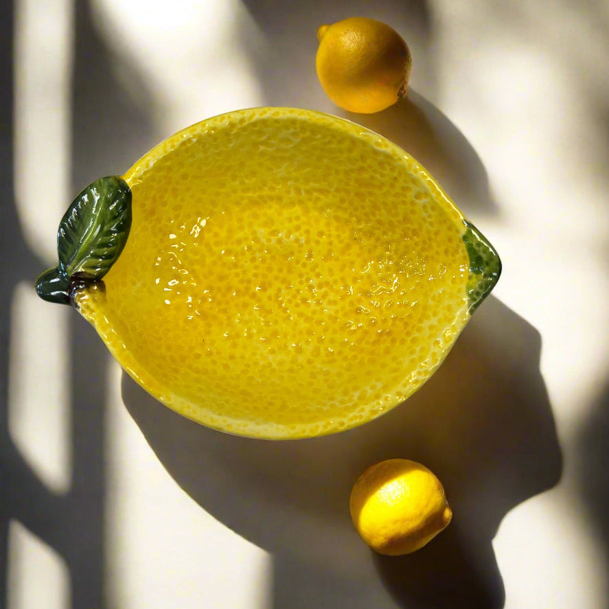 Glaze Ceramic Lemon Dish - Salt &amp; Creek