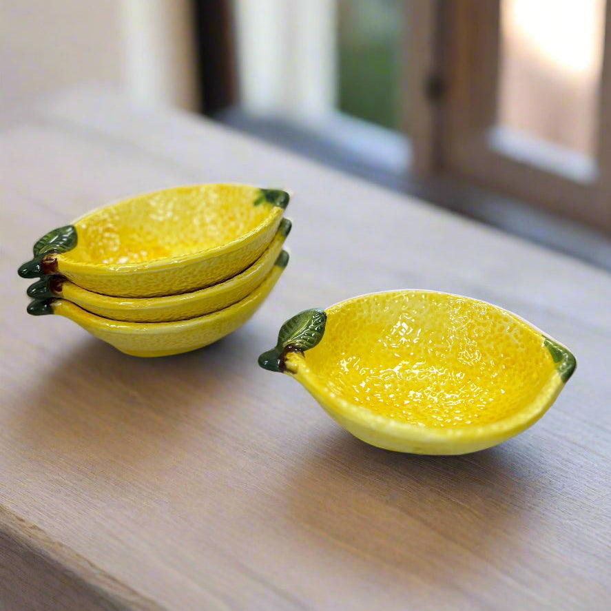 Glaze Ceramic Lemon Dish - Salt &amp; Creek