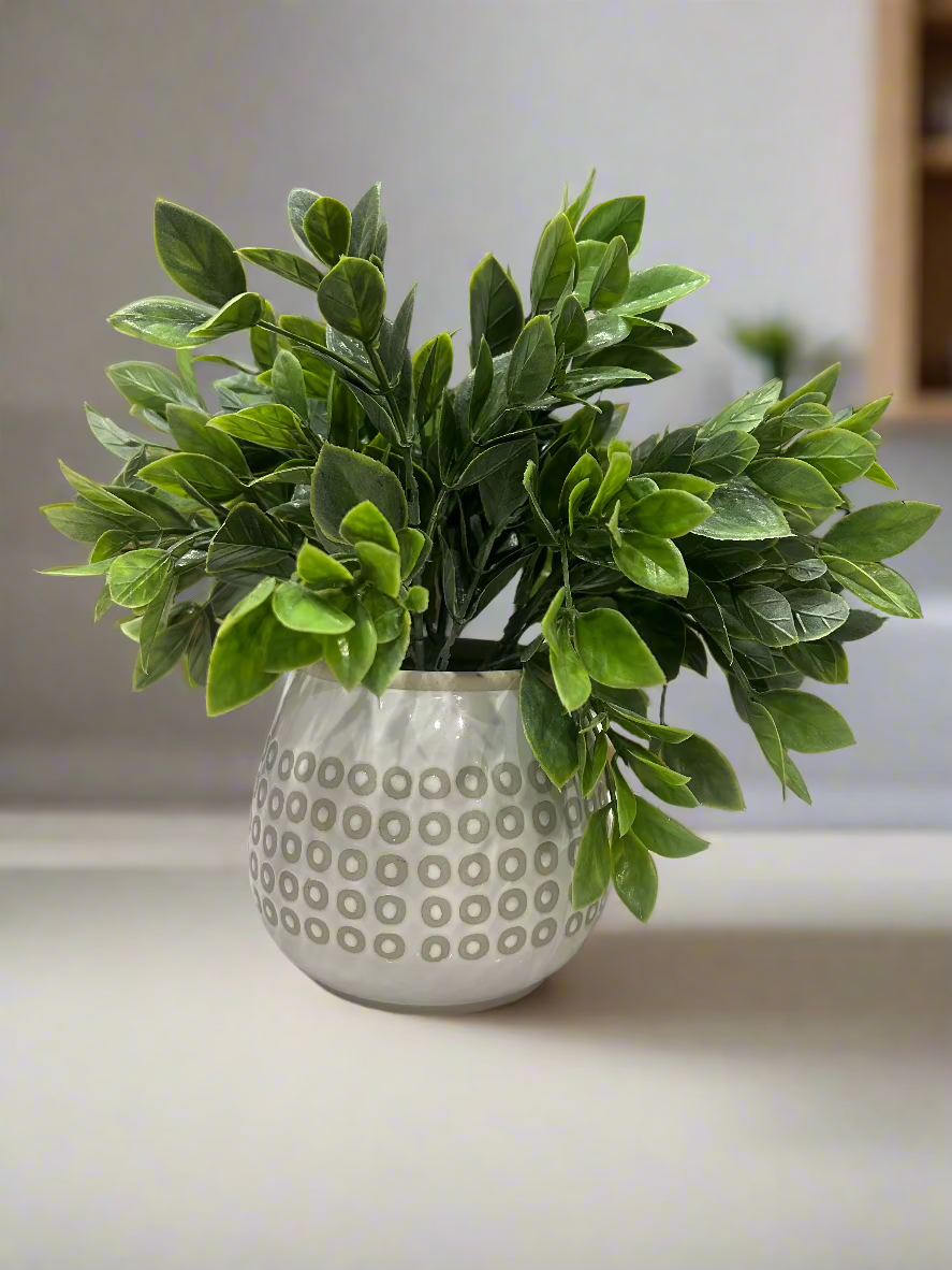 Faux Potted Greenery