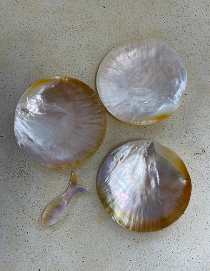 Mother of Pearl Tailfin Petite Caviar Spoon