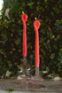 Fuchsia Flamingo Taper Candles - Set of 2 - Salt & Creek