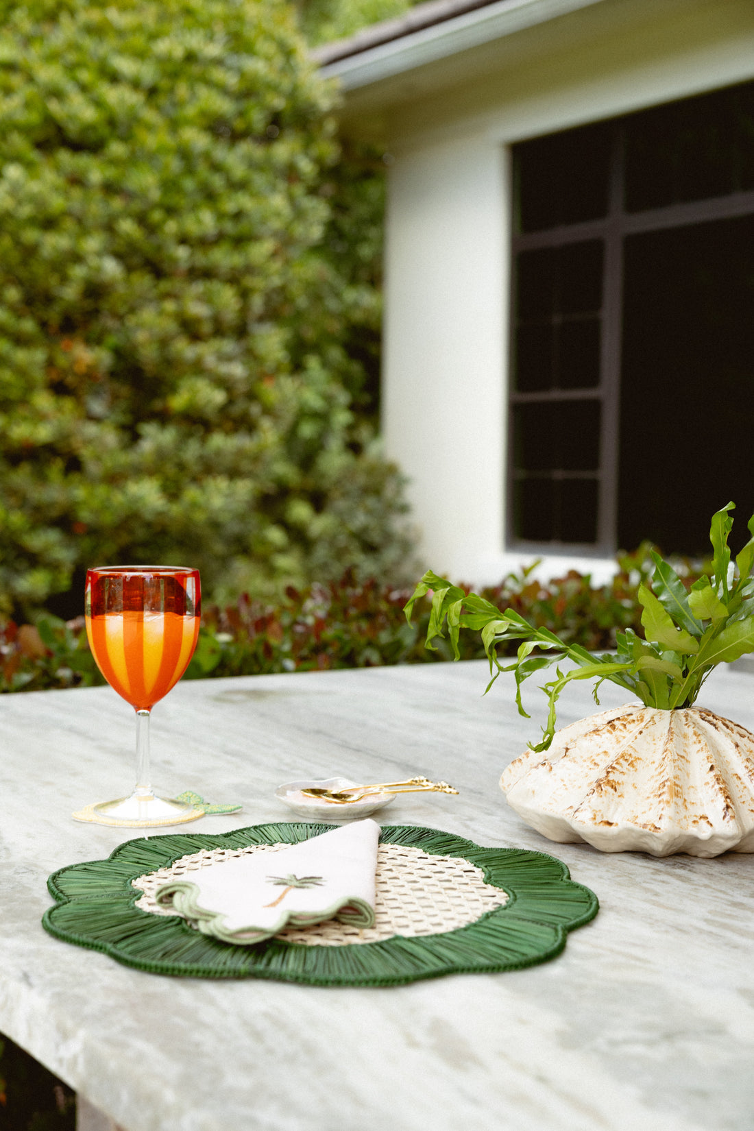 Oceanic Shell Shaped Vase