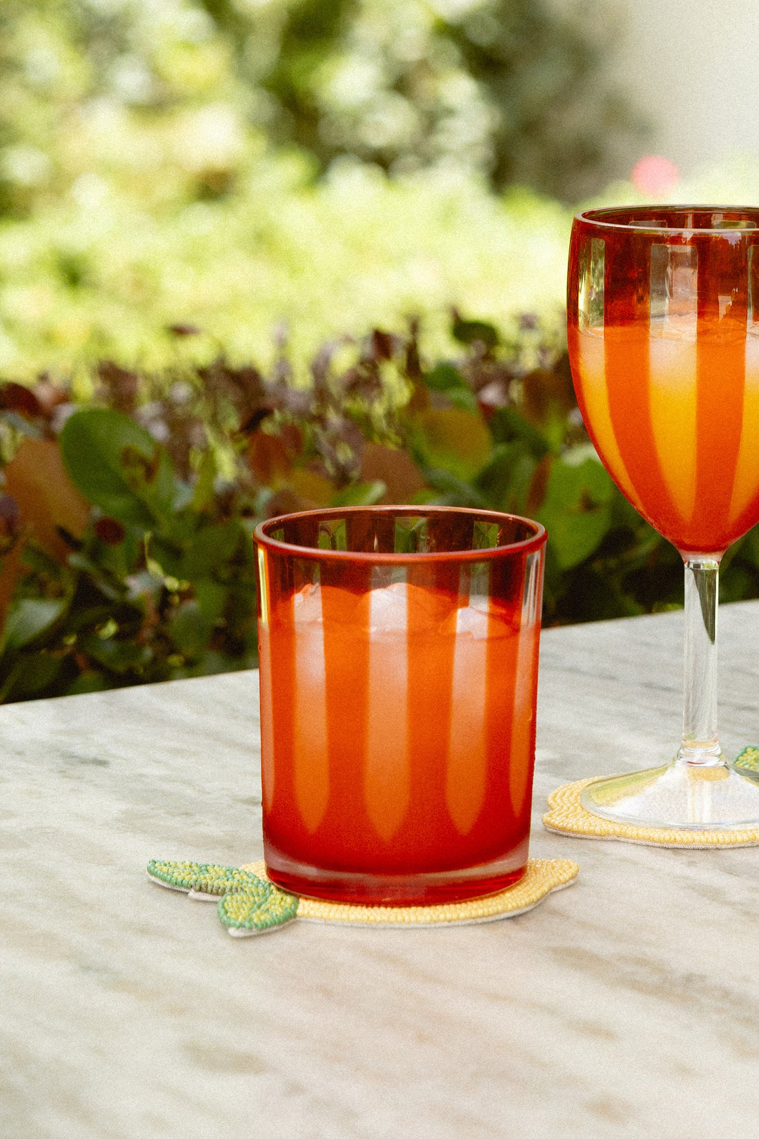 Striped Acrylic Tumbler - 14 oz.
