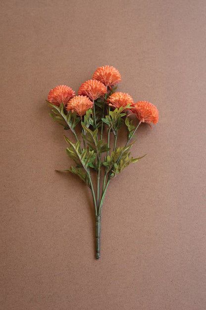 Artificial Ball Dahlias, Bundle of 7