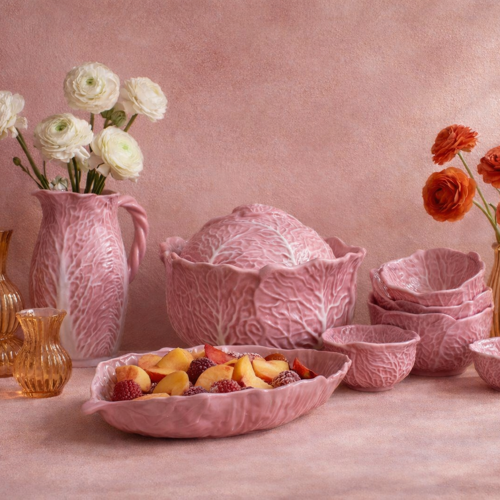 Ma Choupette Stoneware Tureen ~ Rose - Salt &amp; Creek