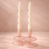 Iridescent Rainbow Taper Candles-Set of 2 - Salt & Creek