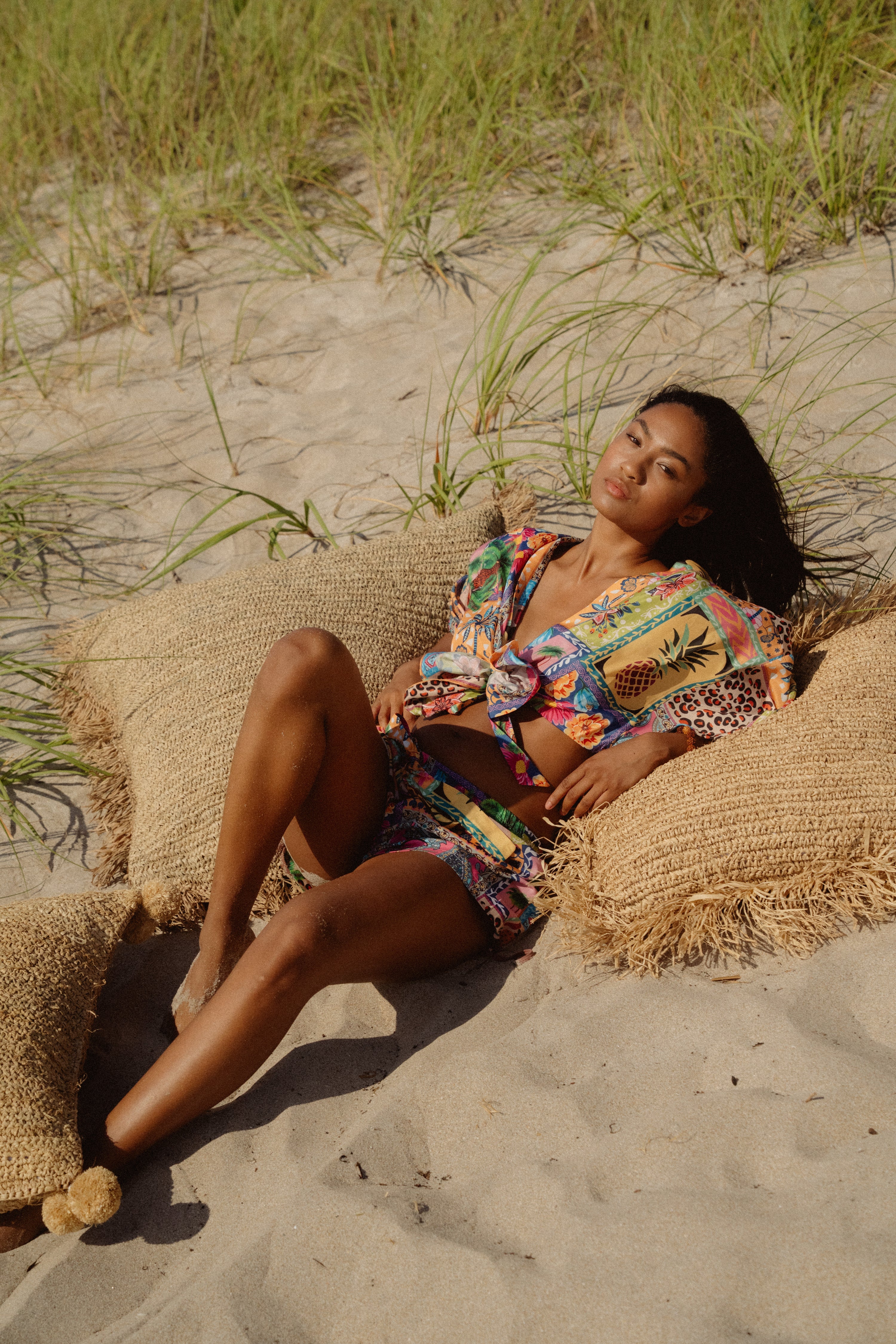 Macaw Pineapple Shorts - Salt &amp; Creek