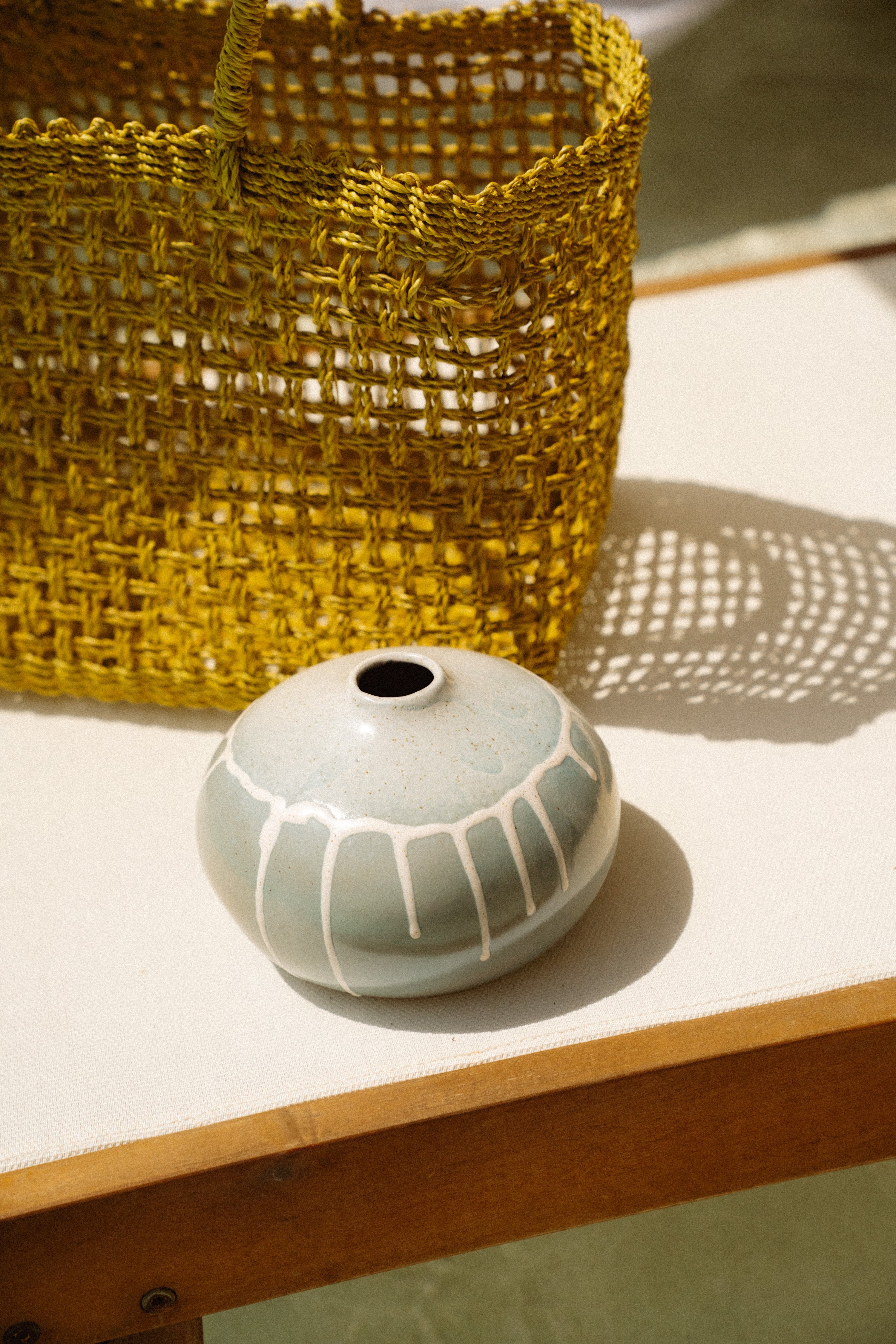 Jorja Glazed Vase - Salt &amp; Creek