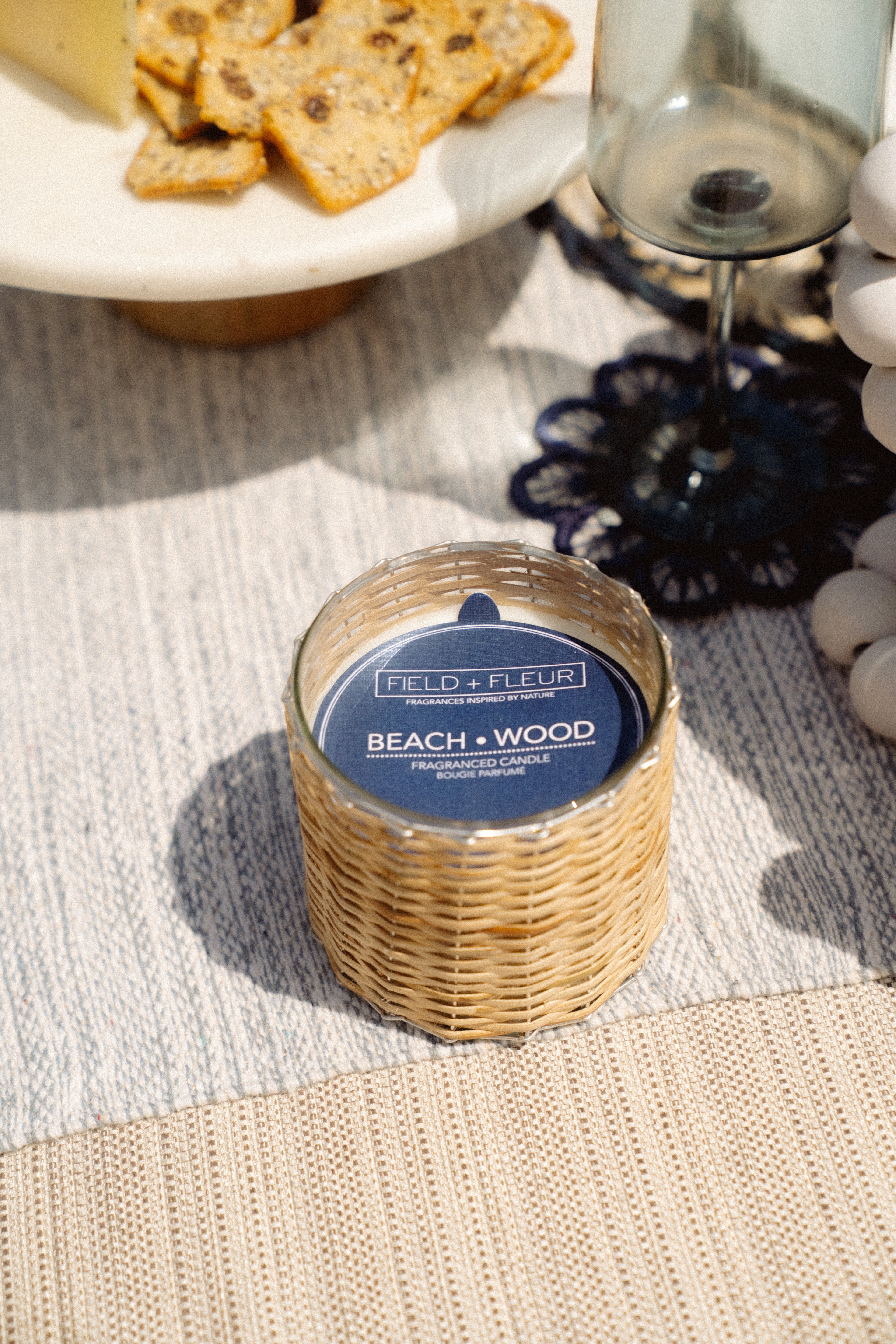 Beach Wood 2 Wick Candle
