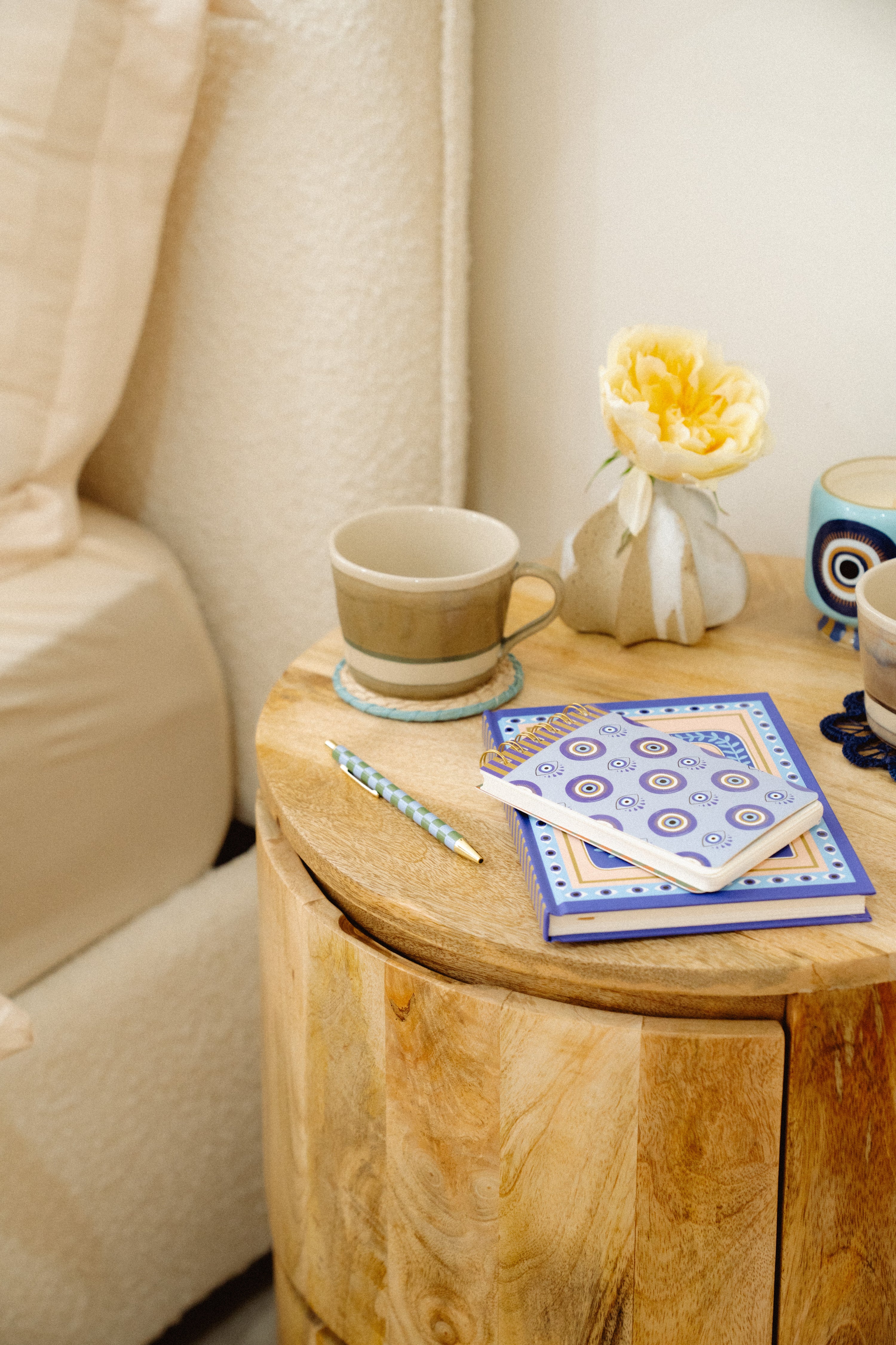 Evil Eye Twin Wire Notepad - Salt &amp; Creek