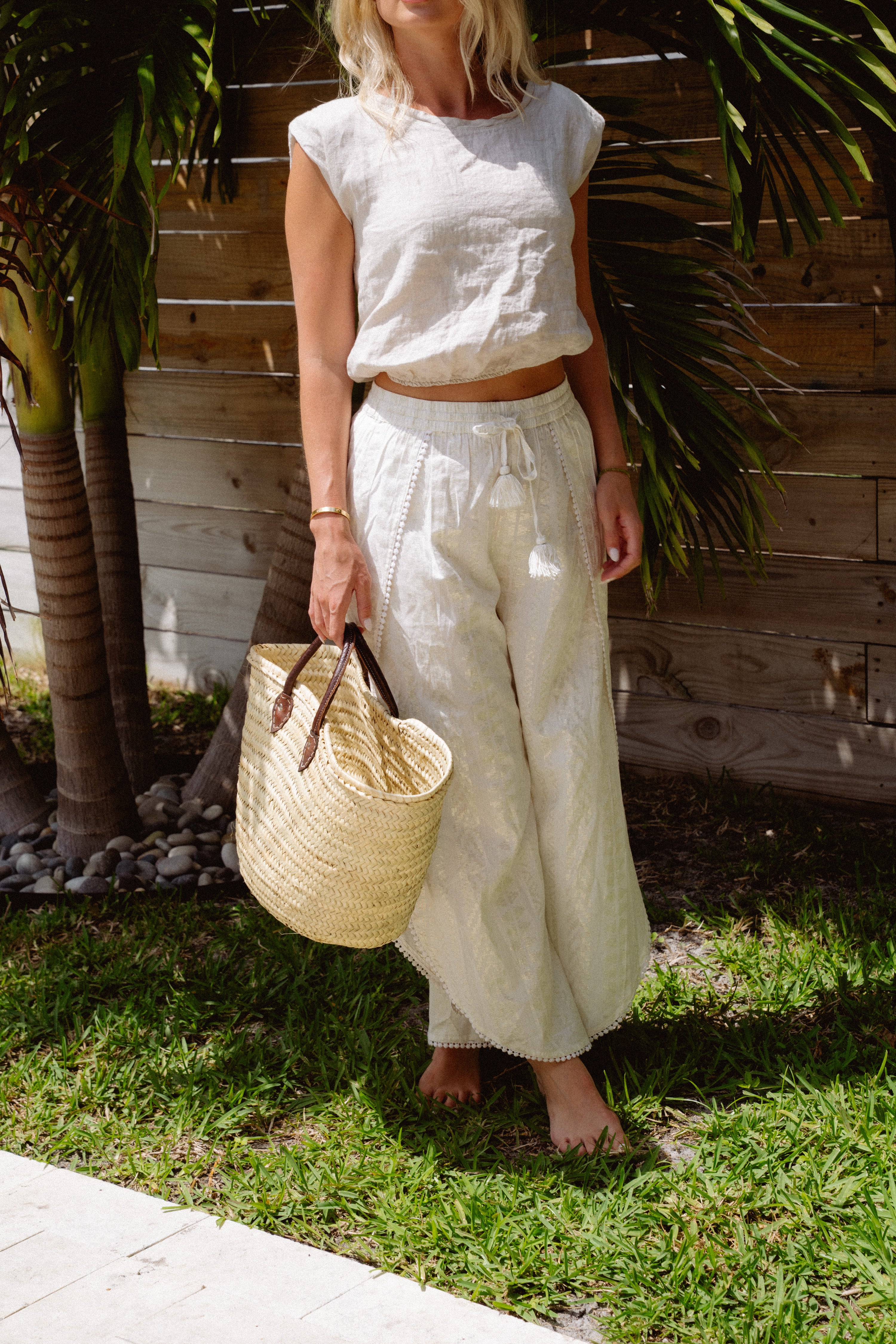 Gracie Bag with Leather Handles - Salt &amp; Creek
