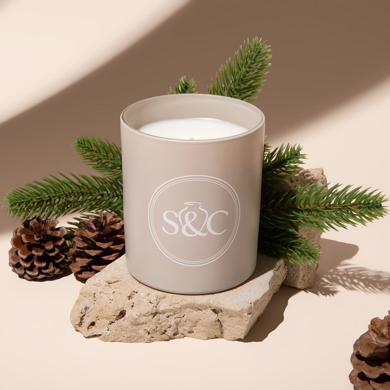 Evergreen Dunes Candle- 12 oz. | S&amp;C Home - Salt &amp; Creek