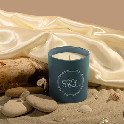 Sandalwood Shores Candle - 12 oz.| S&amp;C Home