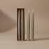 Olive Taper Candle-Set of 2 - Salt & Creek