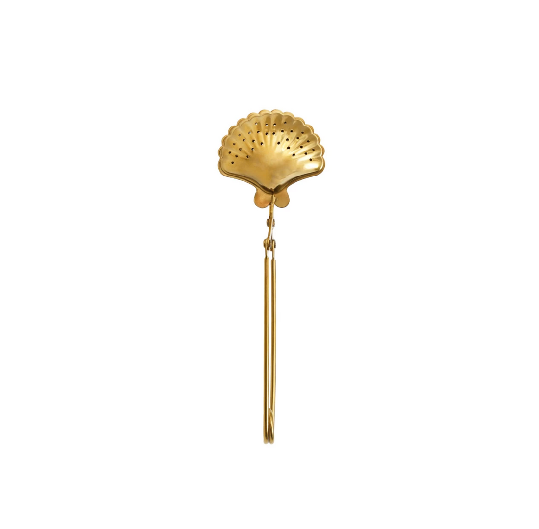 Shell Shaped Loose Tea Infuser - Salt &amp; Creek
