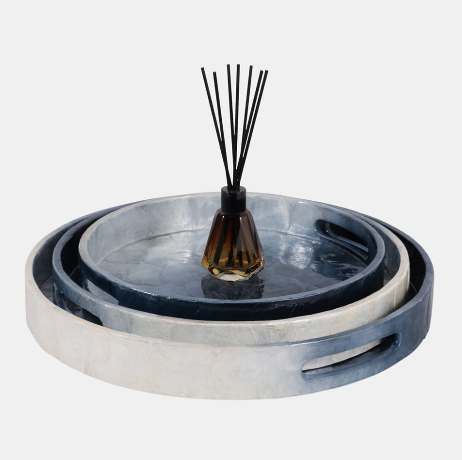 Orion Capiz Tray - Salt &amp; Creek