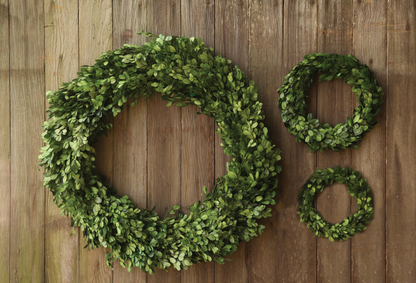 Preserved Boxwood Wreath - Salt &amp; Creek